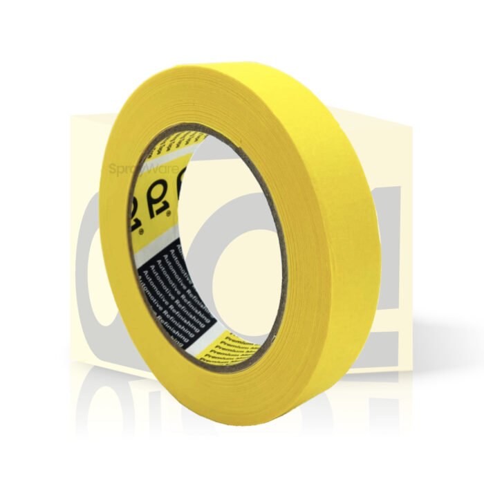 alt="Q1 Masking Tape Premium for Automotive industry size 24mm x 50m 1""