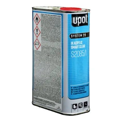 alt="UPOL S2085 Clear Coat 1K Acrylic Smart Lacquer blue tin 1L"