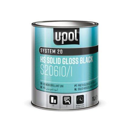 alt="UPOL System 20 S20610/1 Solid Paint Gloss Black tin"