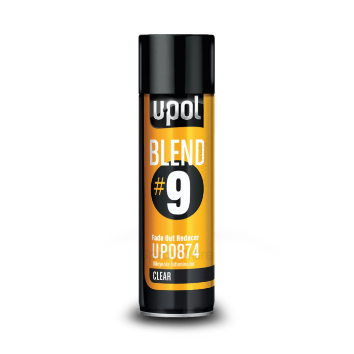 alt="UPOL #9 Blend Solvent Reducer Aerosol of 450ml Fade Out Spray Can Clear Colour"