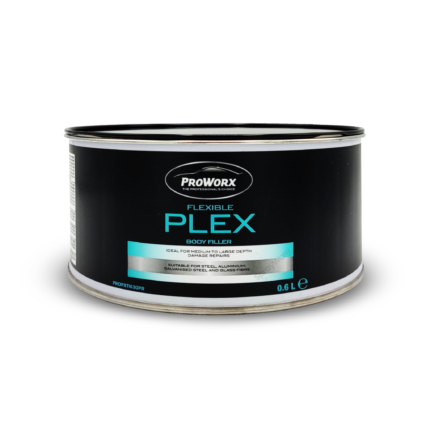 alt=''ProWorx Plex Plastic Repair Flexible Body Filler 0.6L 0.6kg for bodywork smart repairs dents and dent repair heavy and light body repairs''