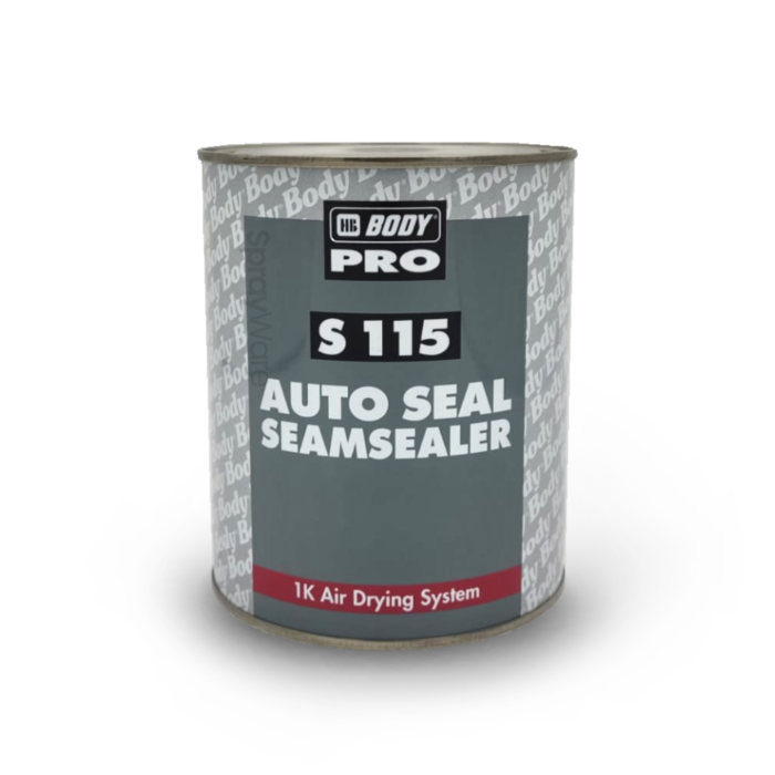 alt="HB Body S115 Brushable Auto Seal Seam Sealer 1L tin rubber based"