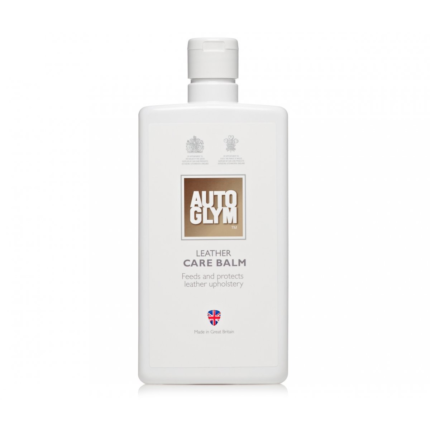 alt="Autoglym leather care balm second step leather cleaning protects leather size 500ml"