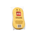 alt="yellow sponge hi-tech polish applicator autoglym for polishes and dressings"