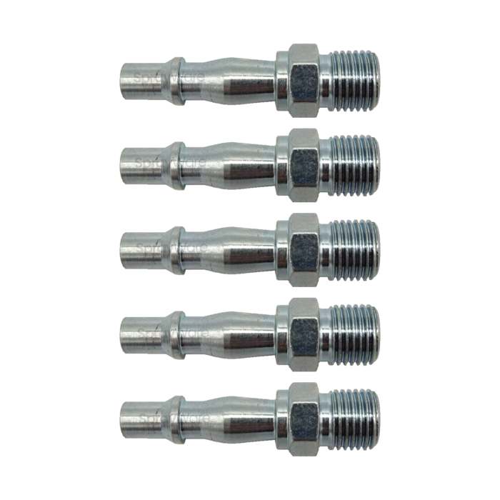 alt="Fast Mover Male Air Fitting UK Bayonet FMTNM/5 5 pack 1/4 bsp thread for water traps"