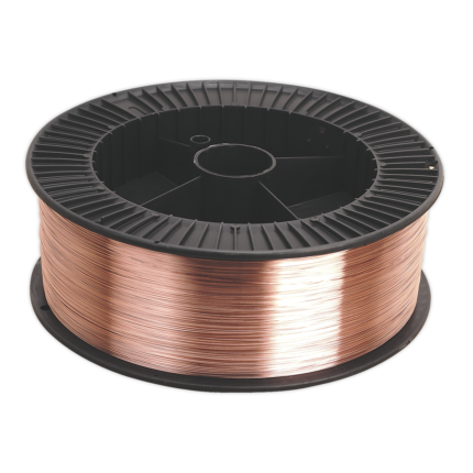 alt="Sealey Welding Wire MIG Mild Steel 5KG x 0.8MM ER70S-6 A18 Grade premium quality"