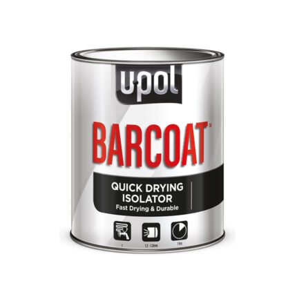 alt="UPOL barcoat Isolator and sealer Quick drying in 1L tin"