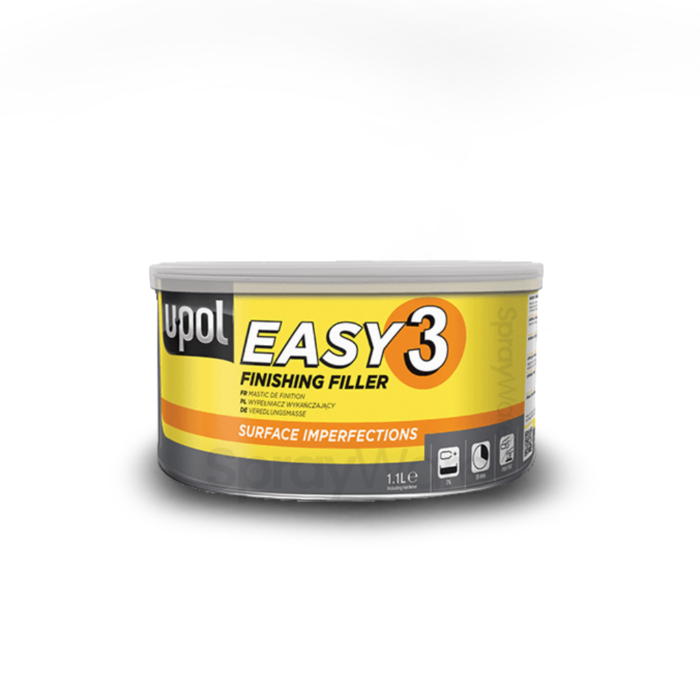 alt="UPOL Easy 3 Top stop Gold Stopper tin for car body repairs smooth filler"