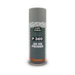 alt="HB Body P360 2K HS Primer Grey Aerosol 400ml spray can grey"