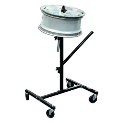 Powertec Adjustable Single Alloy Wheel Stand