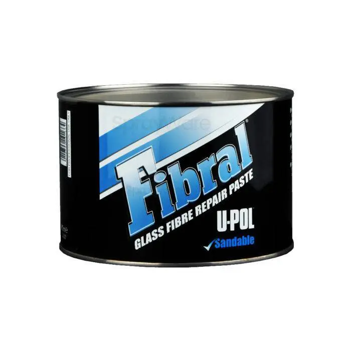 alt="UPOL Fibral Fibreglass Filler Repair Paste 900ml tin"