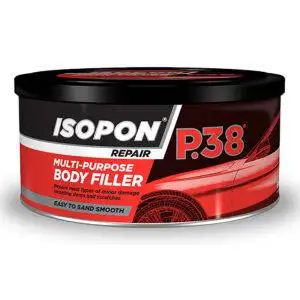alt="UPOL Isopon P38 Easy Sand Super Body Filler 250ml tin"