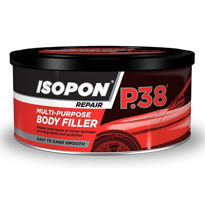 alt="UPOL Isopon P38 Easy Sand Super Body Filler 250ml tin"