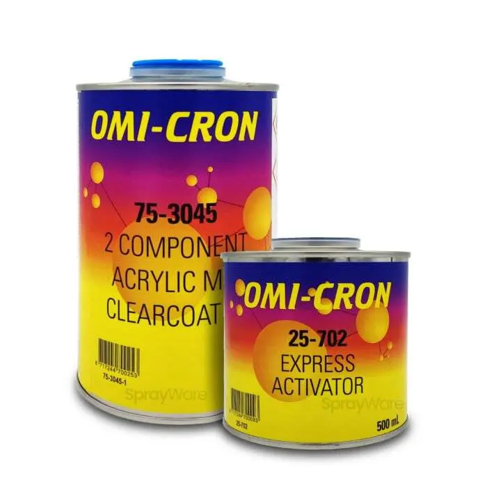 alt="Omi-Cron 2K Clearcoat 75-3045 Kit Universal With Fast Activator 1.5L"