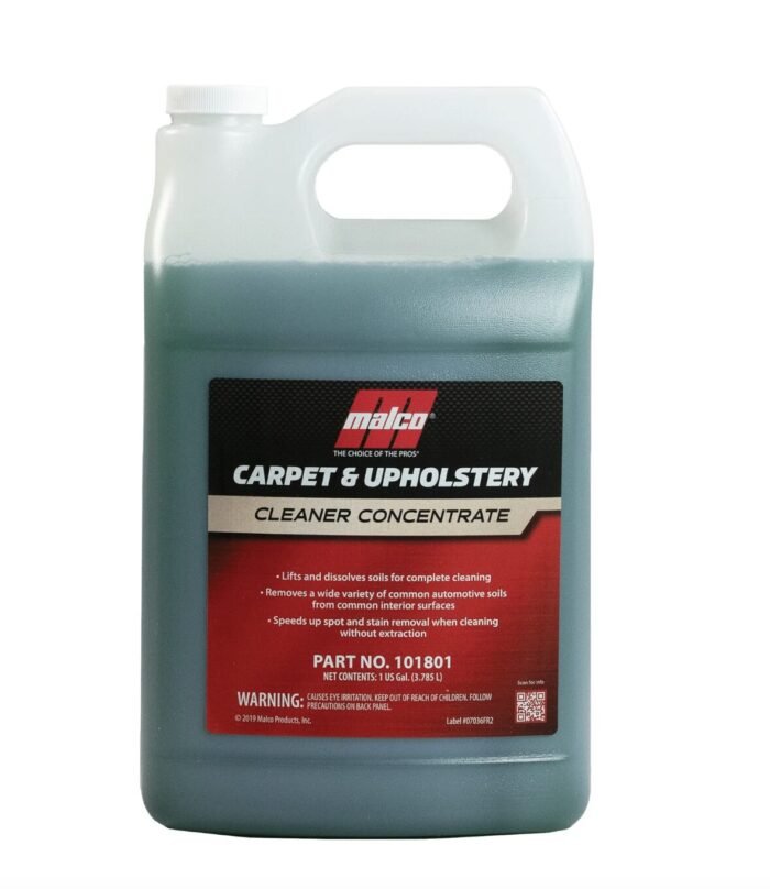 Malco 101801 Carpet & Upholstery Cleaner Concentrate 1 Gal, 3.75L