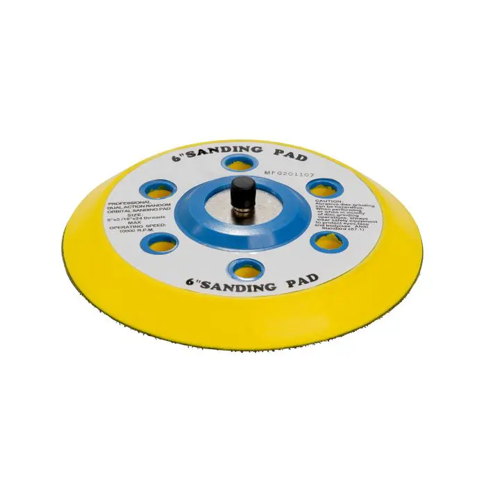 alt="Fast Mover FMT8070 Backing Pad 6 Hole Hook & Loop"