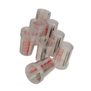 alt="Fast Mover FMT8600/1500 Paint Mixing Cups Plastic 600ml 50pk"