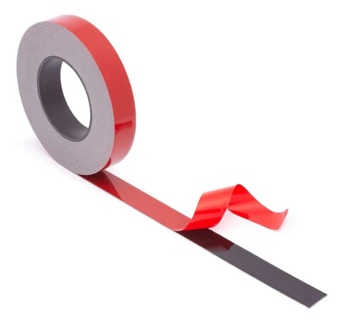 alt="J Tape Double Sided mounting tape Grey Acrylic Tape 12mm x 10m red cover"