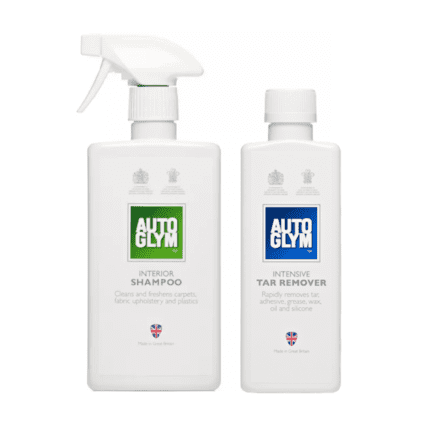 alt="Autoglym Kit Interior Shampoo 500ml & Intensive Tar Remover 325ml"