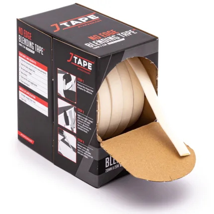 alt="J Tape No Edge Blending Tape Plus 20mm x 25m in dispenser box"