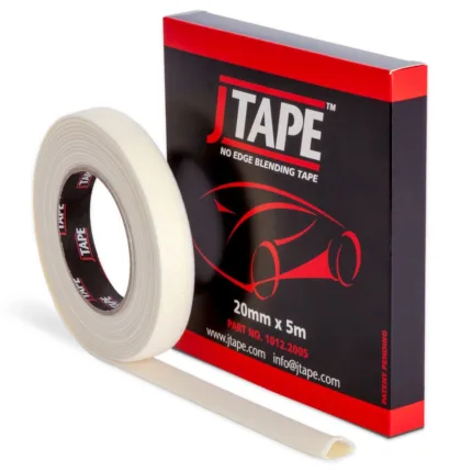 alt="J Tape No Edge Blending Tape 20mm x 5m white clear"