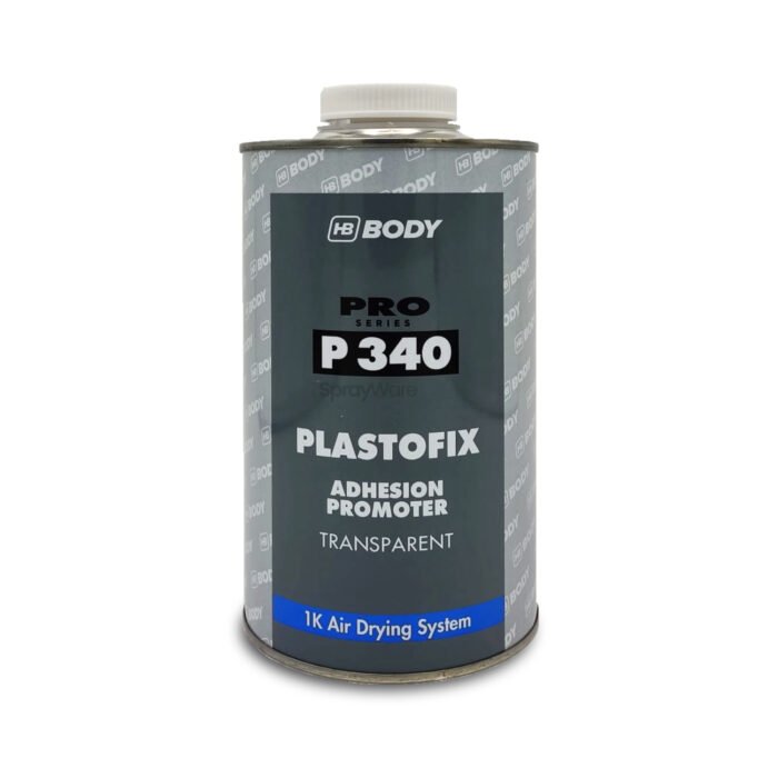 alt="HB Body P340 Plastofix 1K Adhesion promoter Rapid Primer 1L tin for plastic parts"