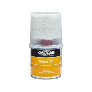 alt="Osccar Repair Kit Fibreglass Mat Polyester 250g Resin Filler and Mat Glass Cloth"