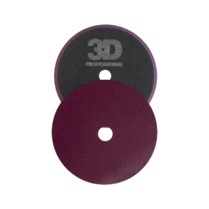 alt="3D 5.5" dark purple foam heavy cutting pad for polishing 140mm"