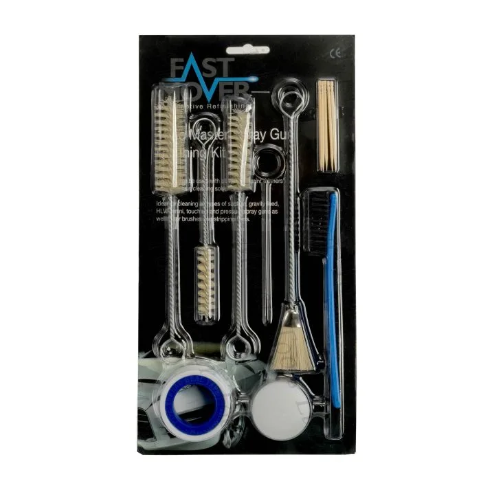 Fast Mover Spray Gun Cleaning Kit 13pc FMTSGC13 - SprayWare